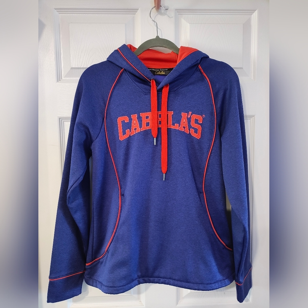 Cabela's Purple and Orange Sz M Hoodie